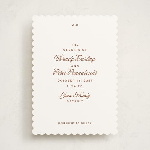 This is a champagne wedding invitations with standard by Snow and Ivy called penumbra printing on signature in standard
