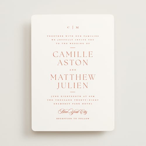 This is a verona sunset wedding invitations with standard by Kristie Kern called gwenyth printing on signature in standard