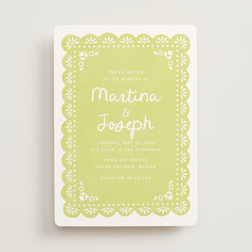 This is a citrine wedding invitations with standard by Itsy Belle Studio called vienes printing on signature in standard