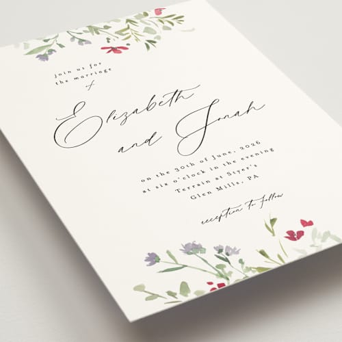 This is a cloud wedding invitations with standard by Everett Paper Goods called brynn printing on signature in grand