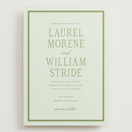 This is a forest wedding invitations with standard by Sara Hicks Malone called dewberry printing on signature in grand