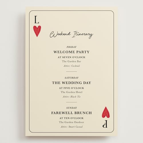 This is a champagne ceremony reception essentials with standard by Helena Vitto called red hearts printing on signature in grand