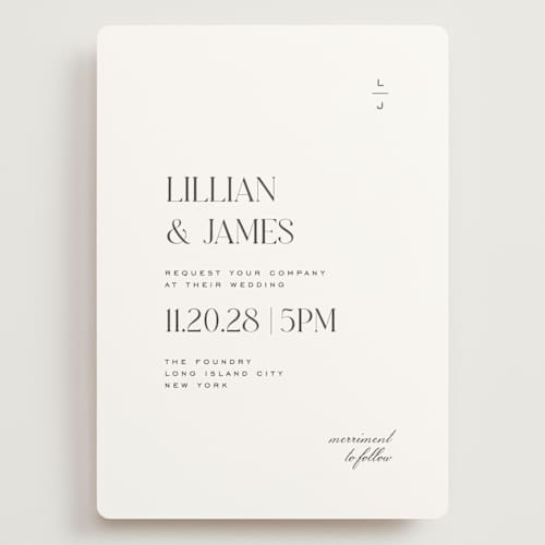 This is a diamond wedding invitations with standard by Heather Cairl called clarity printing on signature in grand