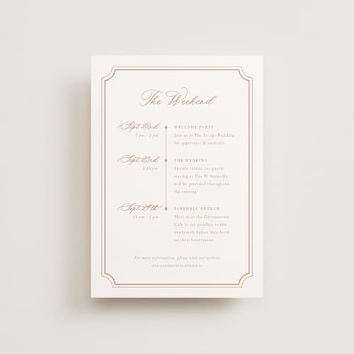 This is a dusty pink ceremony reception essentials with standard by Jennifer Postorino called avery printing on signature in petite