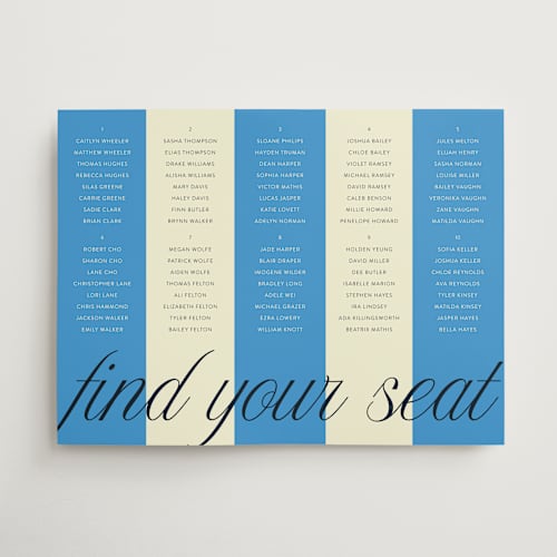 This is a ocean wedding signs with standard by Morgan Kendall called awning printing on premium sign board in 18x24