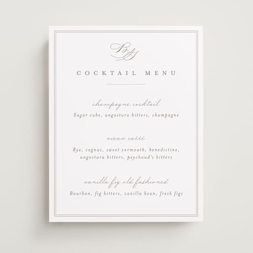This is a cotton wedding signs with standard by Amy Kross called overlapping printing on doublethick in 11x14