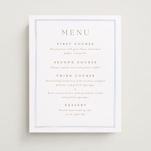 This is a sky wedding signs with standard by Jennifer Wick called bristol printing on doublethick in 11x14