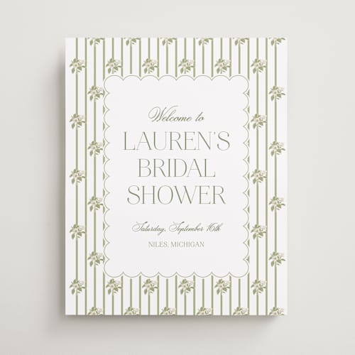 This is a petal wedding signs with standard by Lisa Joanna Harrison called summer fields printing on premium sign board in medium