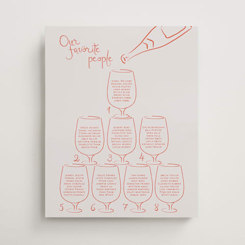 This is a sunset wedding signs with standard by Tamara Hilje called glass tower printing on premium sign board in 16x20