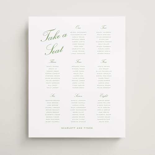 This is a sage wedding signs with standard by Angela Garrick called garden trellis printing on premium sign board in 16x20