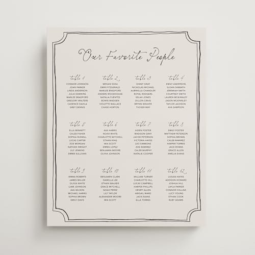 This is a vintage wedding signs with standard by Kelly Watkins called felicity printing on premium sign board in 16x20