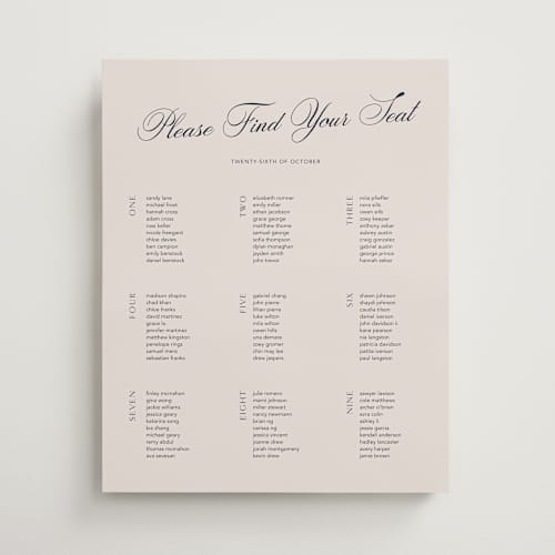 This is a tan wedding signs with standard by chocomocacino called zelten printing on premium sign board in 16x20