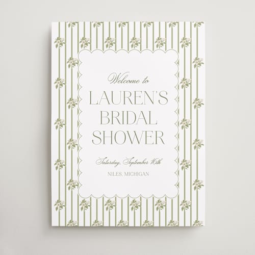 This is a petal wedding signs with standard by Lisa Joanna Harrison called summer fields printing on premium sign board in large