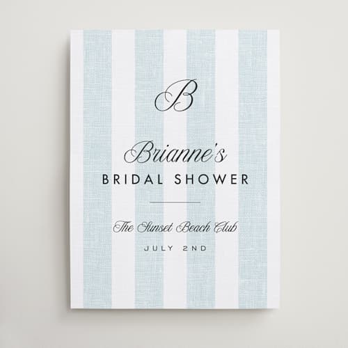 This is a oceanside wedding signs with standard by Kelly Schmidt called coastal printing on premium sign board in large