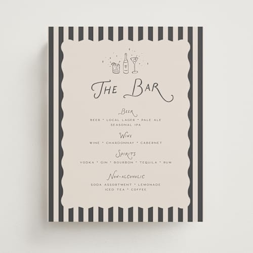 This is a shadow wedding signs with standard by Pixel and Hank called lovers printing on doublethick in 8x10