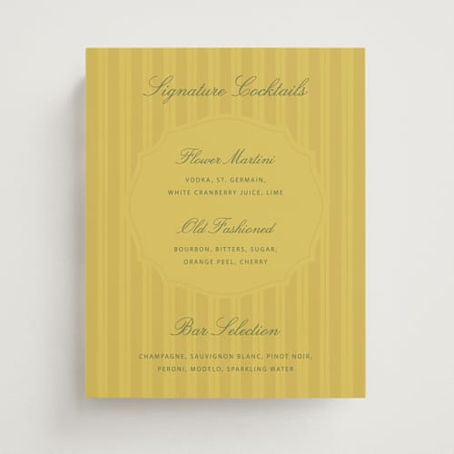 This is a island citrus wedding signs with standard by Ani Somi called calia printing on doublethick in medium