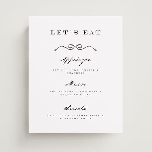 This is a ink graduation party decorations with standard by Petra Kern called floristica printing on doublethick in 8x10