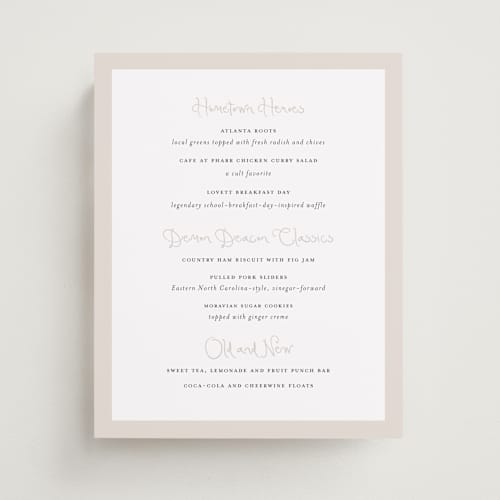 This is a cotton graduation party decorations with standard by Sara Hicks Malone called westminster printing on doublethick in 8x10