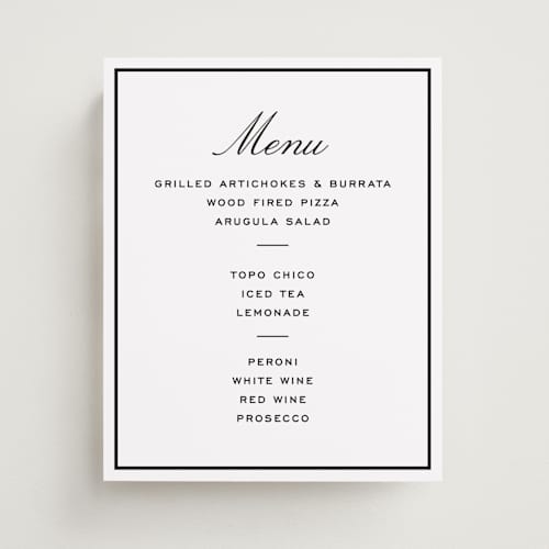 This is a ink graduation party decorations with standard by Megan Davis called cecilie printing on doublethick in 8x10