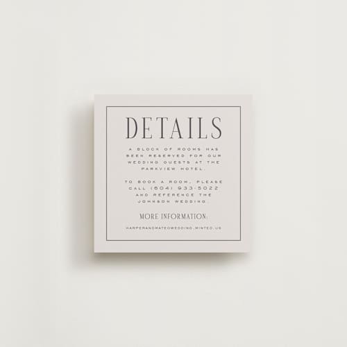This is a sandstone enclosure cards with standard by Nicole Walsh called close-up printing on signature in 4x4