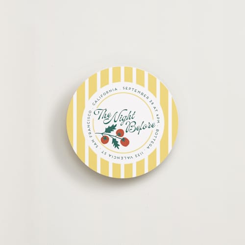 This is a limoncello insert cards with standard by Hudson meet Rose called la vigilia printing on signature in standard
