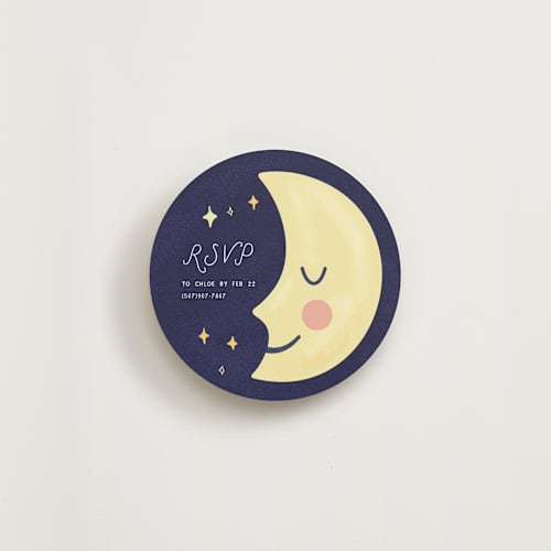 This is a midnight insert cards with standard by Mellary Bitner called goodnight moon printing on signature in standard
