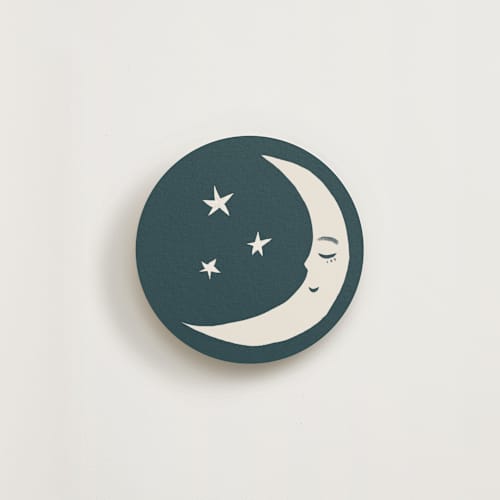 This is a aventurine insert cards with standard by Ani Somi called crescent moon & stars printing on signature in standard