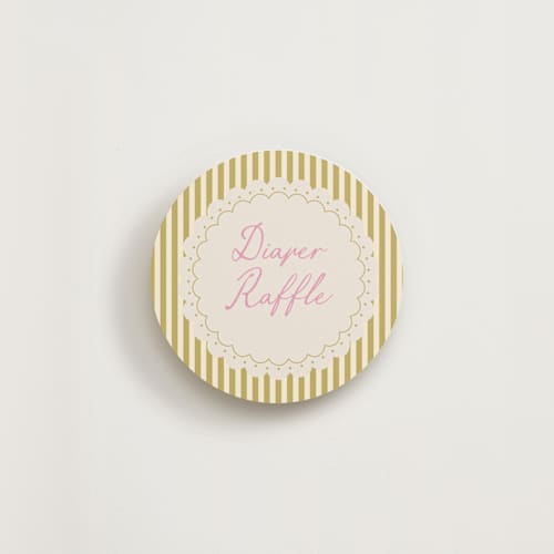 This is a wheat insert cards with standard by Maja Cunningham called striped doily printing on signature in standard