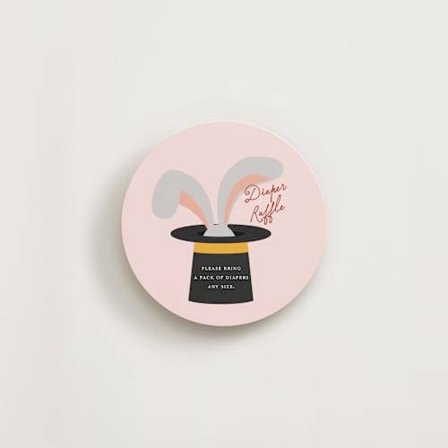 This is a blush insert cards with standard by Sherley Ferreira called circus printing on signature in standard