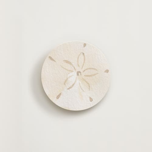 This is a sand insert cards with standard by Itsy Belle Studio called watercolor sand dollar printing on signature in standard