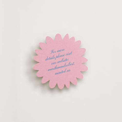 This is a candy insert cards with standard by Sumak Studio called sweet little flower printing on signature in standard