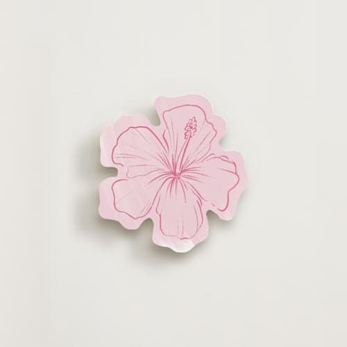 This is a flamingo insert cards with standard by Snow and Ivy called painted flora printing on signature in standard