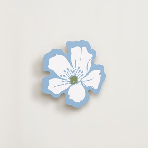This is a azure insert cards with standard by letterfix called anemones printing on signature in standard