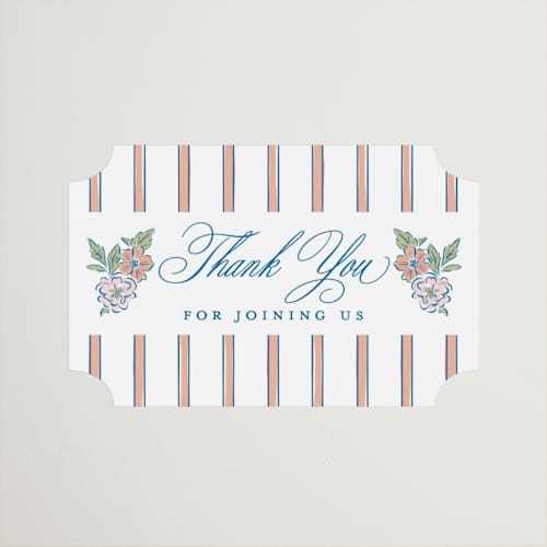This is a peony custom stickers with standard by Erin German called floral frame crest printing on uncoated sticker paper in sticker