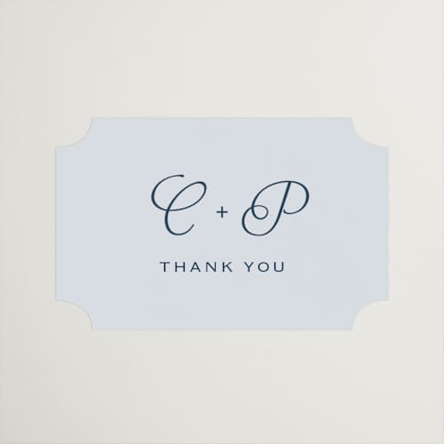This is a powder wedding favor labels with standard by Carolyn MacLaren called modernne printing on uncoated sticker paper in sticker