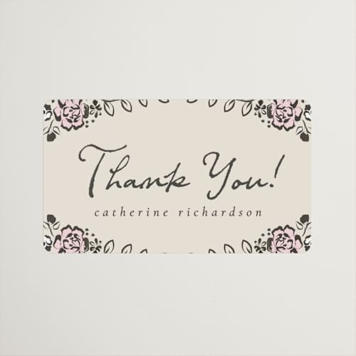 This is a champagne custom stickers with standard by Ana de Sousa called gathering joy printing on uncoated sticker paper in sticker