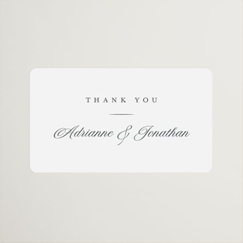 This is a chiffon wedding favor labels with standard by Eric Clegg called together always printing on uncoated sticker paper in sticker