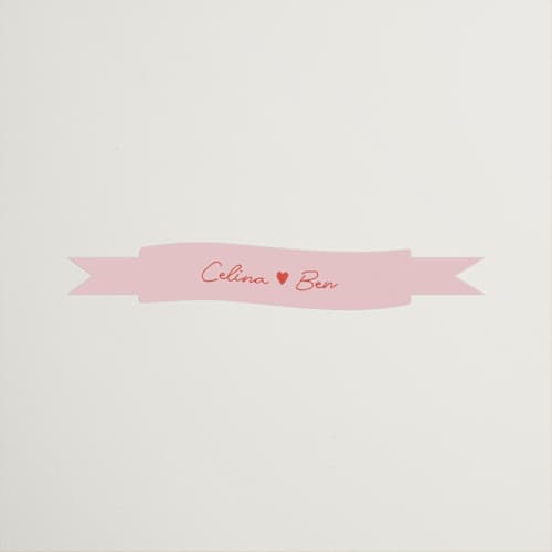 This is a peach wedding favor labels with standard by Helena Vitto called the bird song printing on uncoated sticker paper in sticker