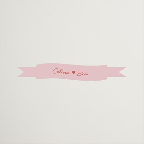 This is a peach wedding favor labels with standard by Helena Vitto called the bird song printing on uncoated sticker paper in sticker