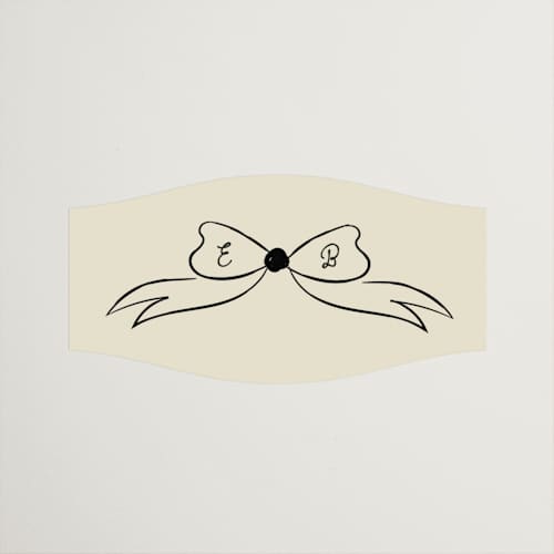 This is a champagne wedding favor labels with standard by Helena Vitto called modern love printing on uncoated sticker paper in sticker