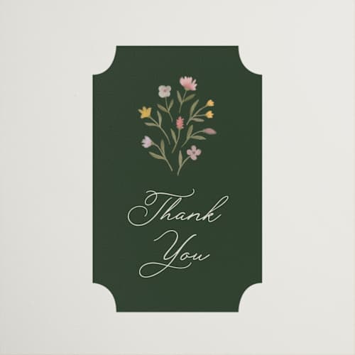 This is a juniper custom stickers with standard by Katherine Moynagh called floral greenery printing on uncoated sticker paper in sticker