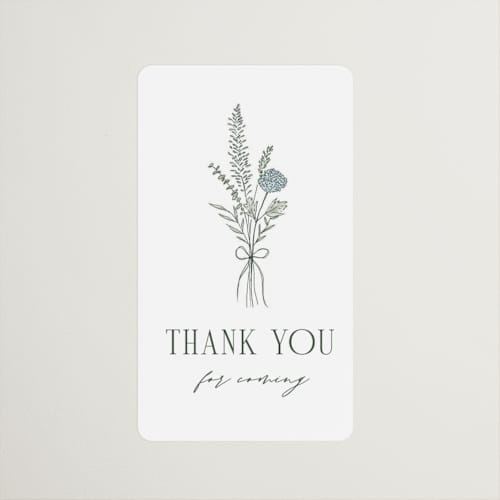This is a garden custom stickers with standard by Kelly Schmidt called botanical printing on uncoated sticker paper in sticker