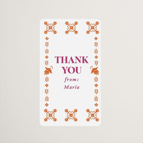 This is a gumdrop custom stickers with standard by Eva Tadros called let's fiesta printing on uncoated sticker paper in sticker