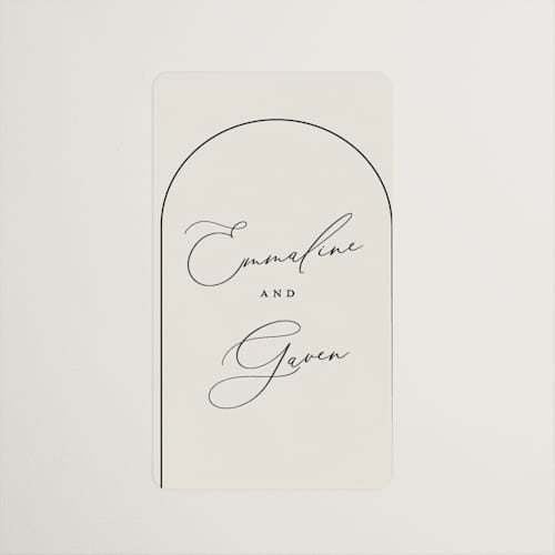 This is a champagne wedding favor labels with standard by Nicoletta Savod called golden ring printing on uncoated sticker paper in sticker