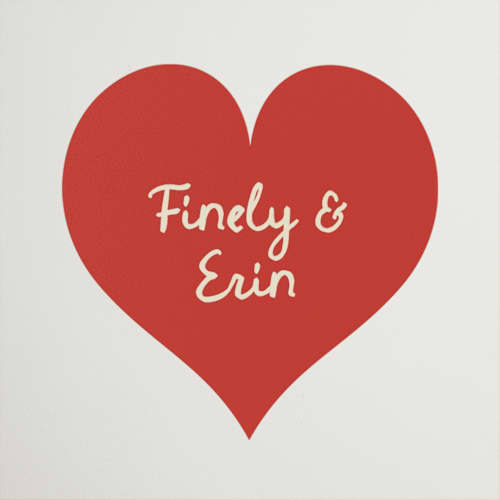 This is a cherry wedding favor labels with standard by Ani Somi called big heart wedding printing on uncoated sticker paper in sticker