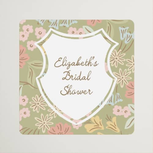 This is a peony custom stickers with standard by Erin German called libby printing on uncoated sticker paper in sticker