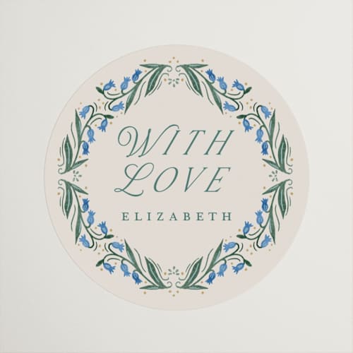 This is a evergreen custom stickers with standard by Petra Kern called book cover printing on uncoated sticker paper in sticker