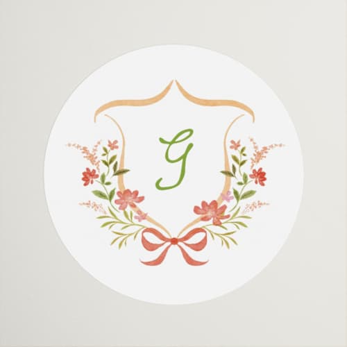This is a sunset custom stickers with standard by Melanie Kosuge called grandview printing on uncoated sticker paper in sticker