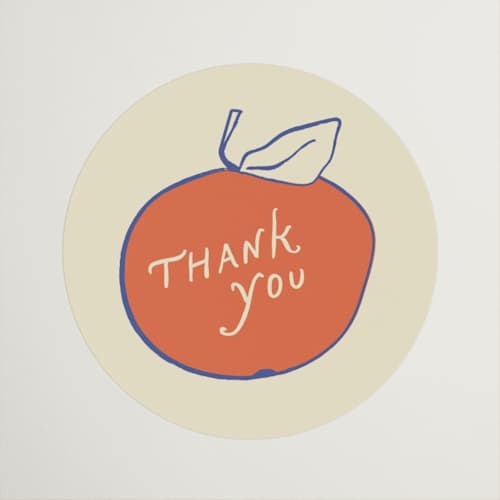 This is a persimmon custom stickers with standard by Kelly Watkins called a bridal spritz printing on uncoated sticker paper in sticker