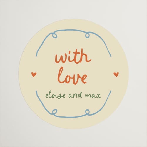 This is a verona wedding favor labels with standard by Stephanie Heinrich Godbout called cin cin printing on uncoated sticker paper in sticker